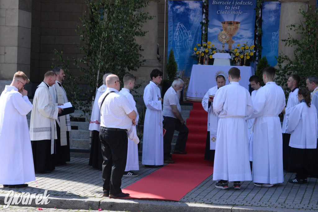 Tarnowskie Góry. Procesja Bożego Ciała. Jak zwykle liczna