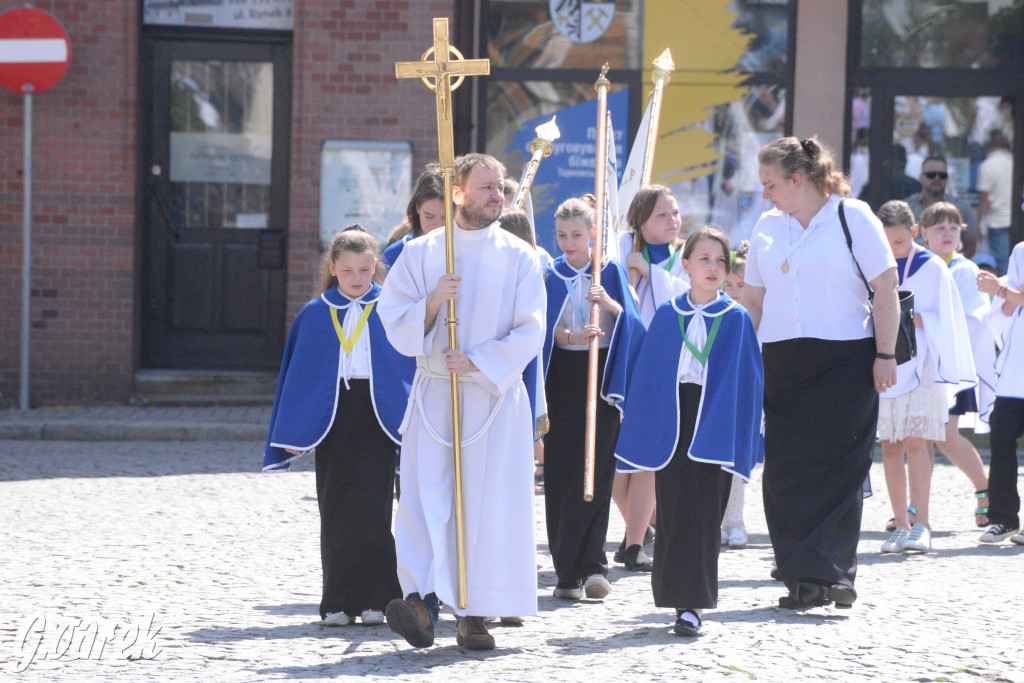 Tarnowskie Góry. Procesja Bożego Ciała. Jak zwykle liczna