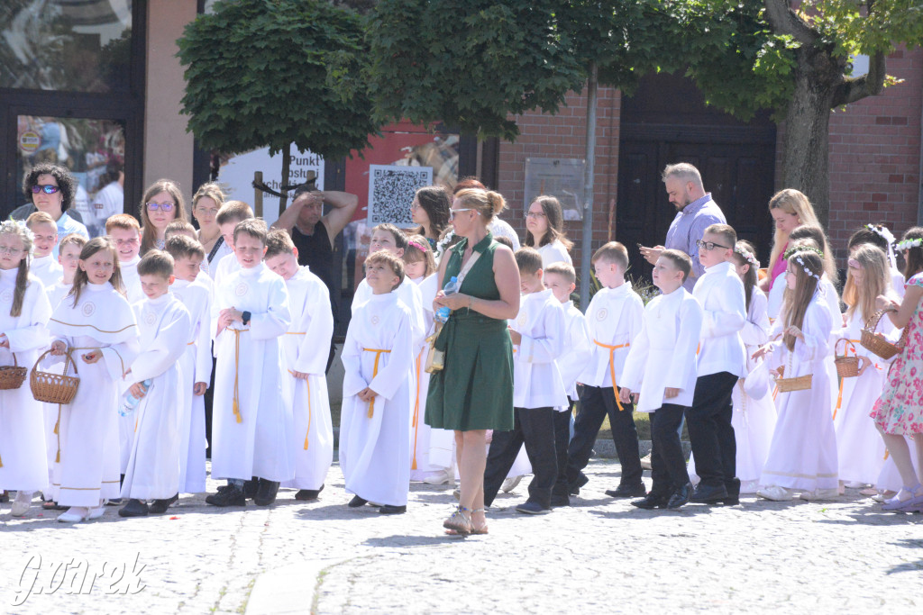 Tarnowskie Góry. Procesja Bożego Ciała. Jak zwykle liczna