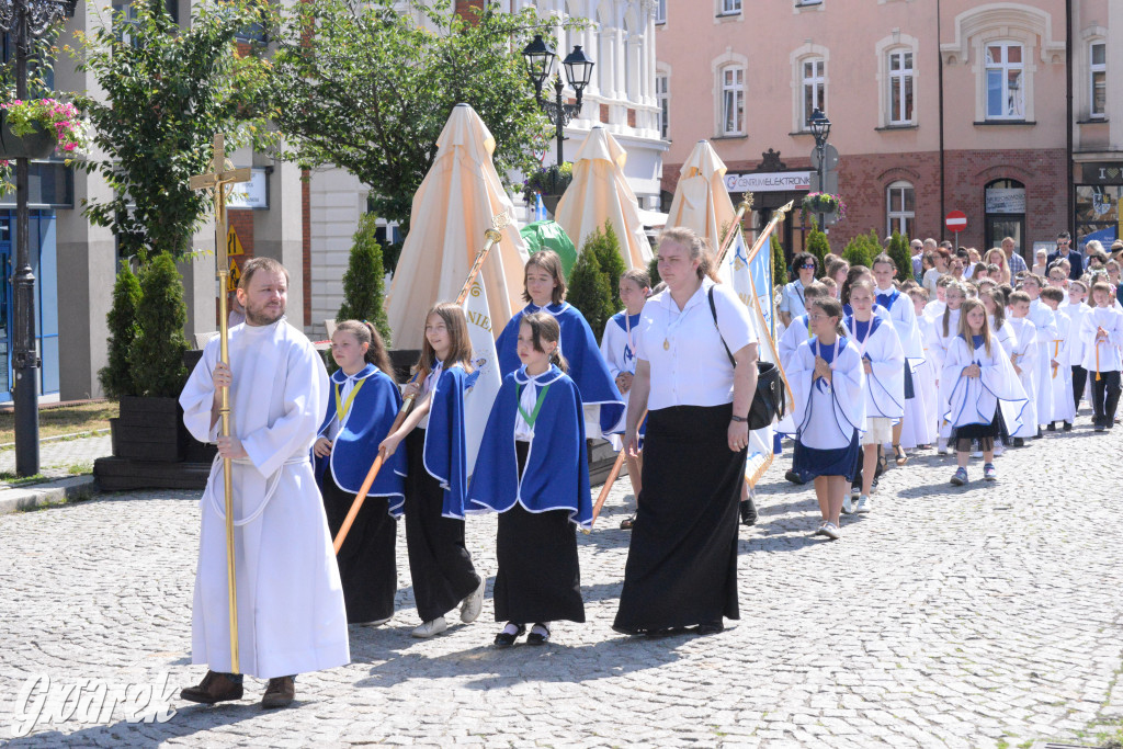 Tarnowskie Góry. Procesja Bożego Ciała. Jak zwykle liczna