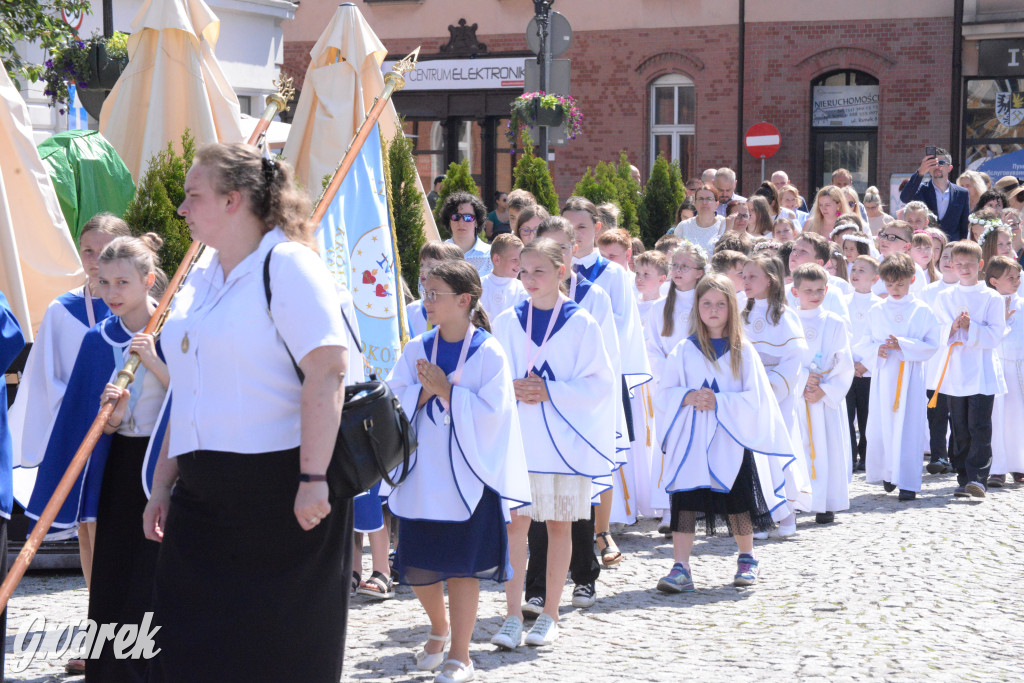 Tarnowskie Góry. Procesja Bożego Ciała. Jak zwykle liczna