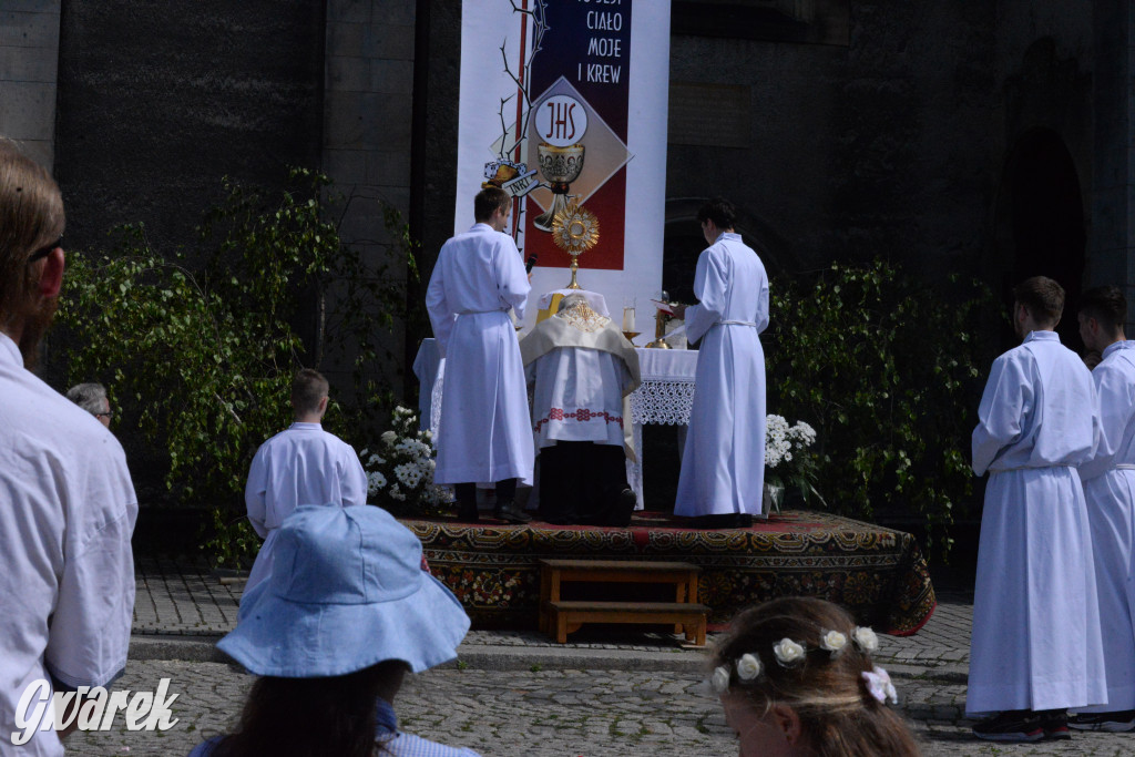 Tarnowskie Góry. Procesja Bożego Ciała. Jak zwykle liczna