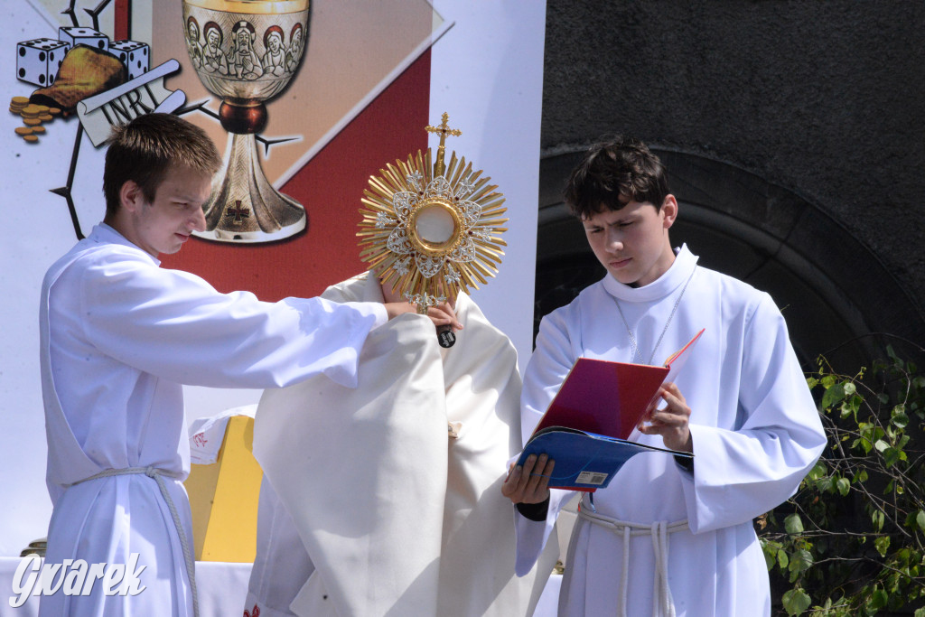 Tarnowskie Góry. Procesja Bożego Ciała. Jak zwykle liczna