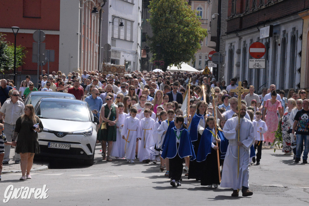 Tarnowskie Góry. Procesja Bożego Ciała. Jak zwykle liczna