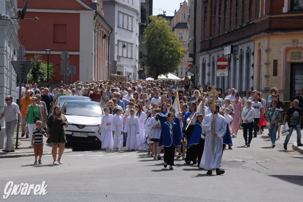 Tarnowskie Góry. Procesja Bożego Ciała. Jak zwykle liczna