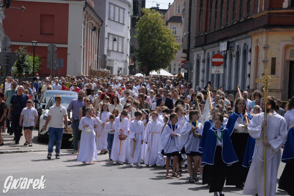 Tarnowskie Góry. Procesja Bożego Ciała. Jak zwykle liczna