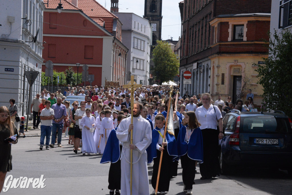 Tarnowskie Góry. Procesja Bożego Ciała. Jak zwykle liczna