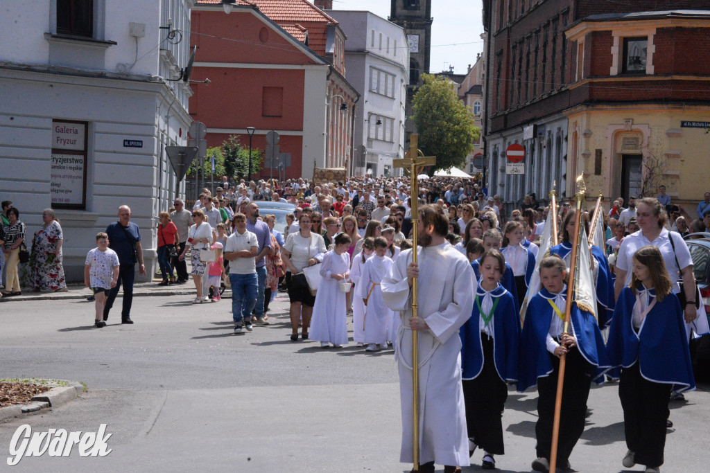 Tarnowskie Góry. Procesja Bożego Ciała. Jak zwykle liczna