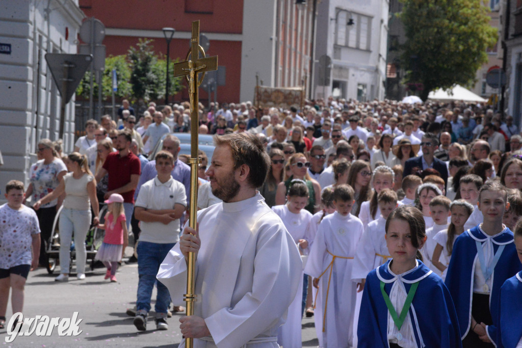 Tarnowskie Góry. Procesja Bożego Ciała. Jak zwykle liczna