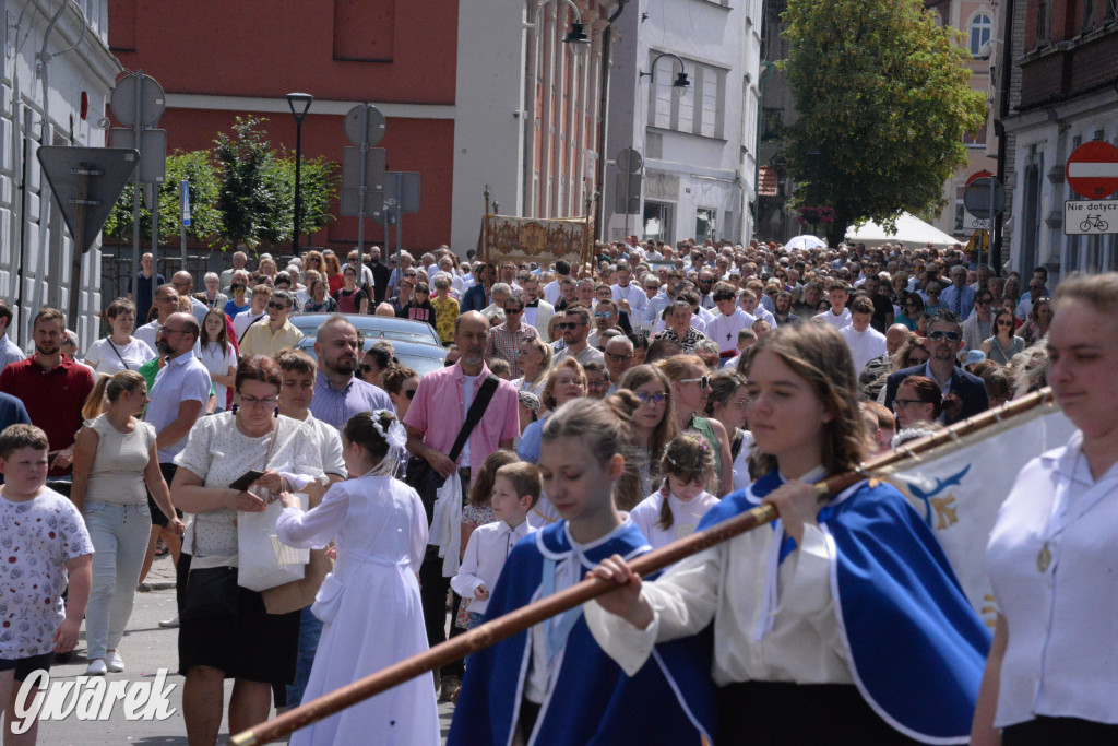 Tarnowskie Góry. Procesja Bożego Ciała. Jak zwykle liczna