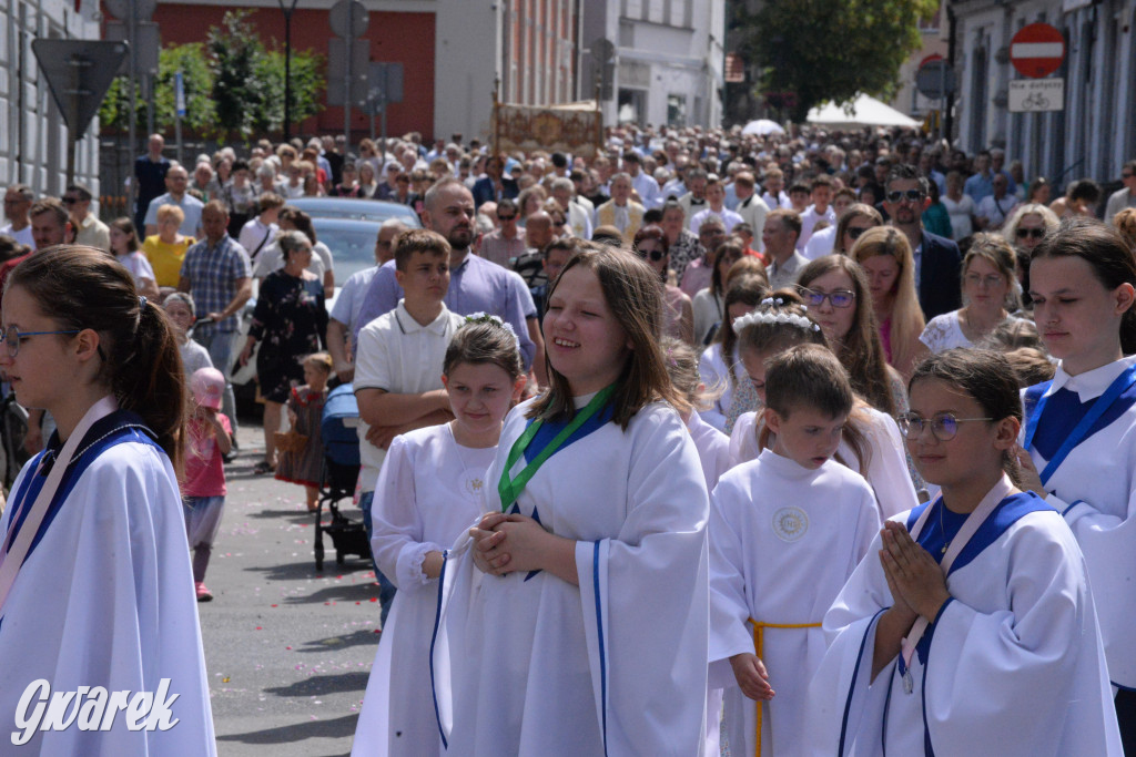 Tarnowskie Góry. Procesja Bożego Ciała. Jak zwykle liczna