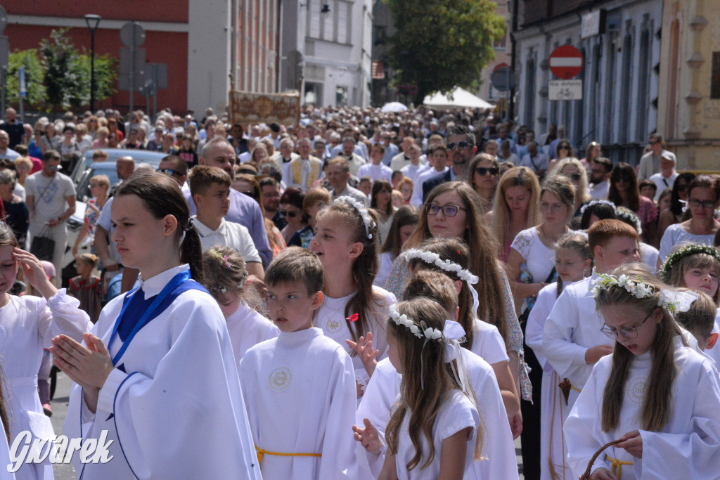 Tarnowskie Góry. Procesja Bożego Ciała. Jak zwykle liczna