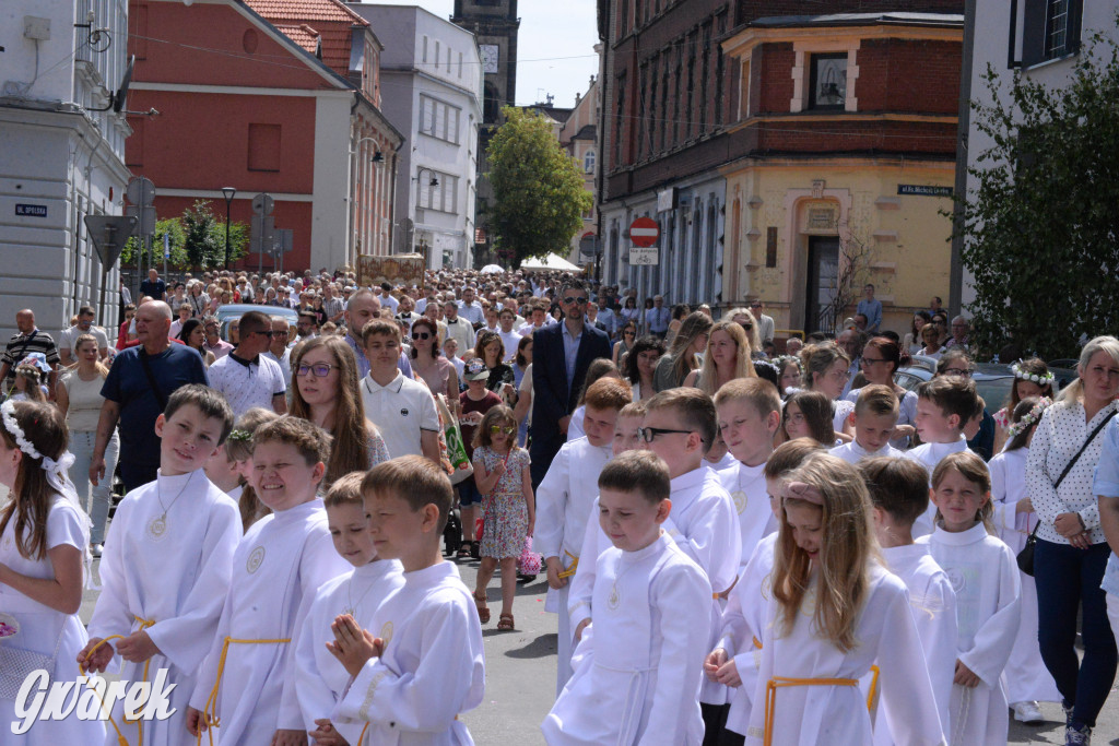 Tarnowskie Góry. Procesja Bożego Ciała. Jak zwykle liczna