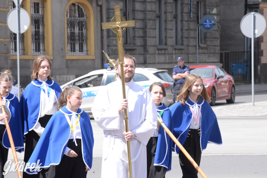 Tarnowskie Góry. Procesja Bożego Ciała. Jak zwykle liczna