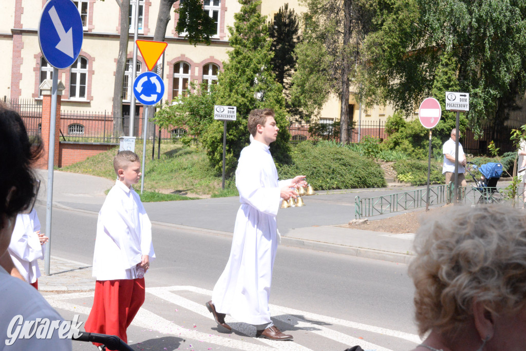 Tarnowskie Góry. Procesja Bożego Ciała. Jak zwykle liczna