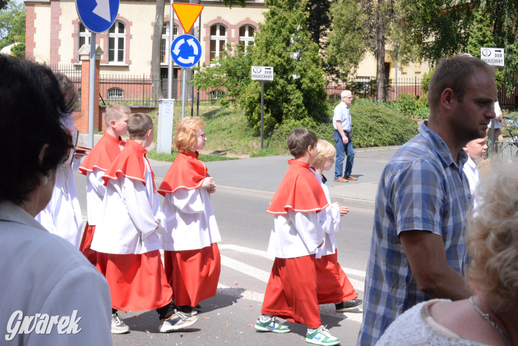 Tarnowskie Góry. Procesja Bożego Ciała. Jak zwykle liczna