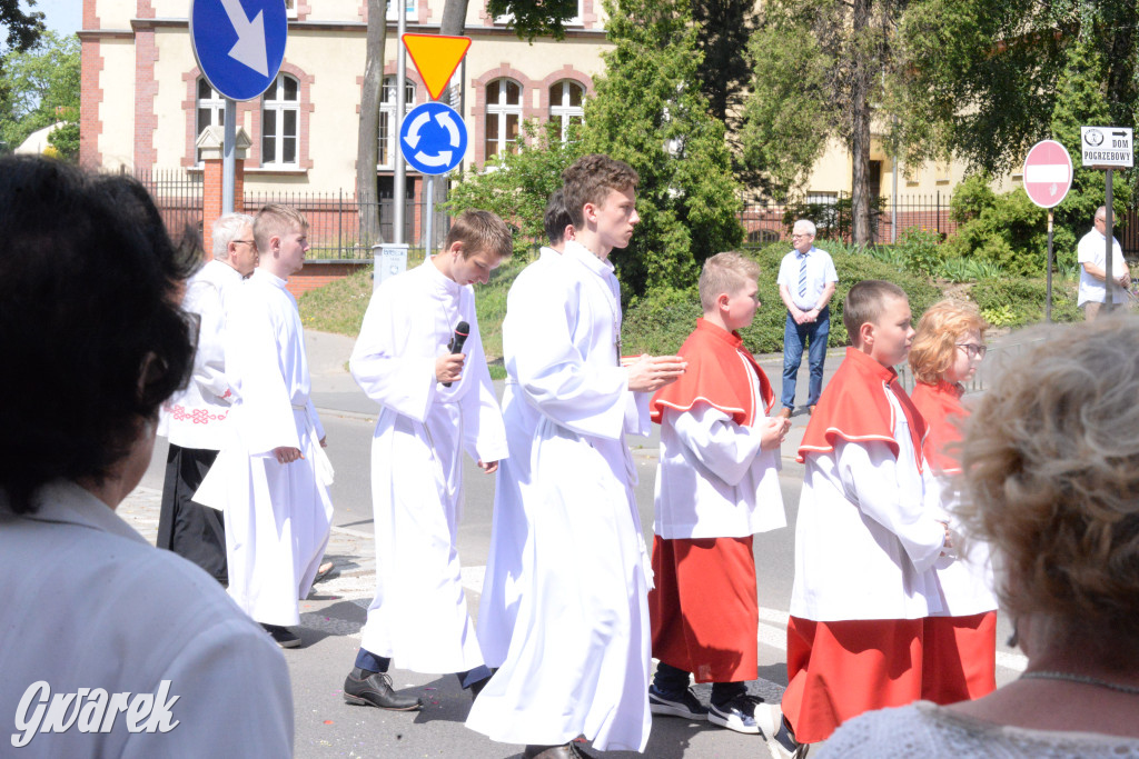 Tarnowskie Góry. Procesja Bożego Ciała. Jak zwykle liczna