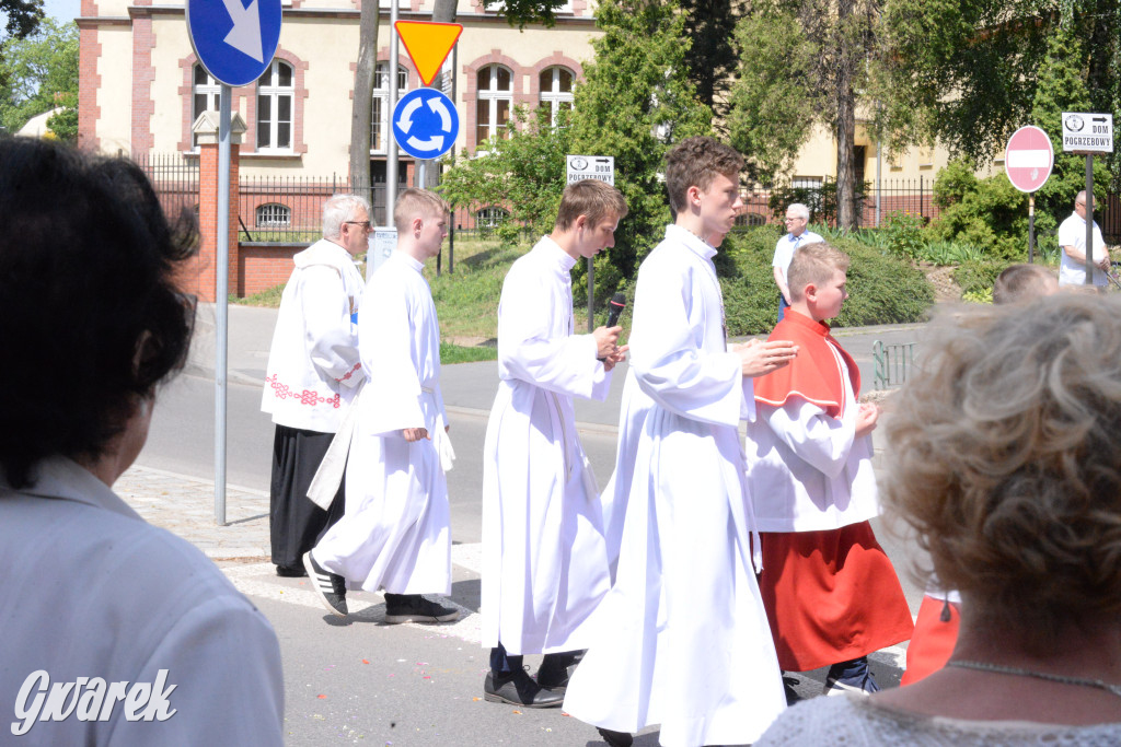 Tarnowskie Góry. Procesja Bożego Ciała. Jak zwykle liczna