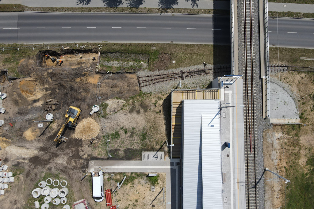 Miasteczko Śląskie. Budowa centrum przesiadkowego