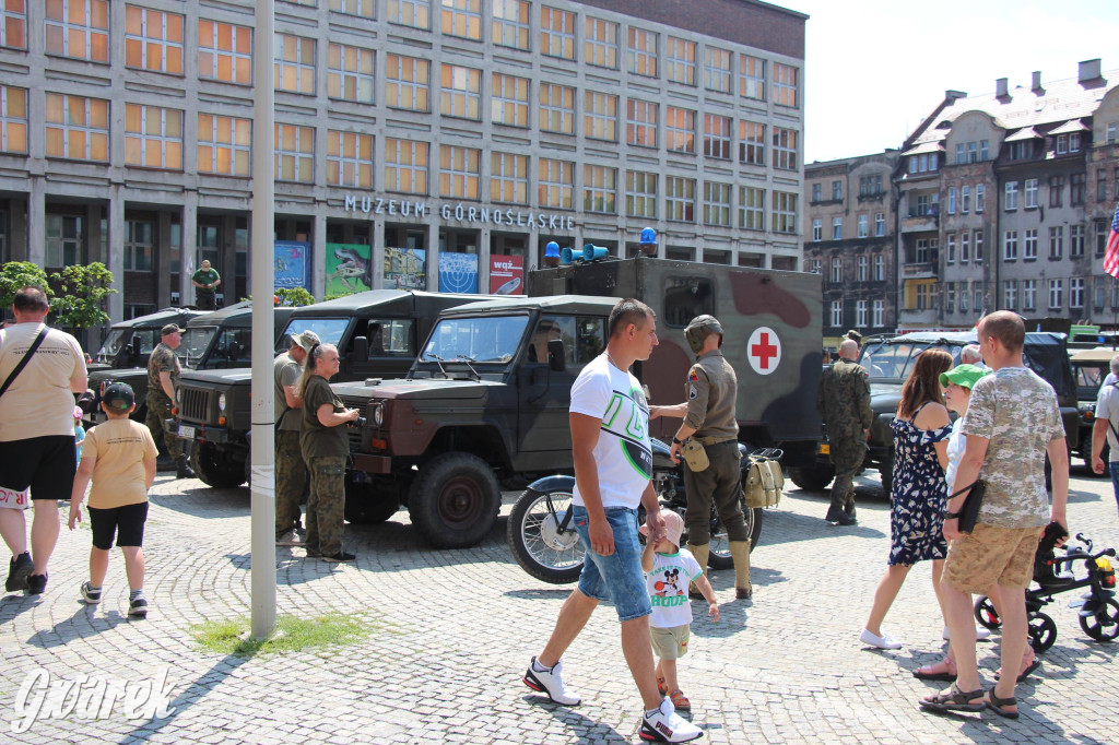 Śląskie Manewry. Parada wojskowych maszyn [GALERIA]