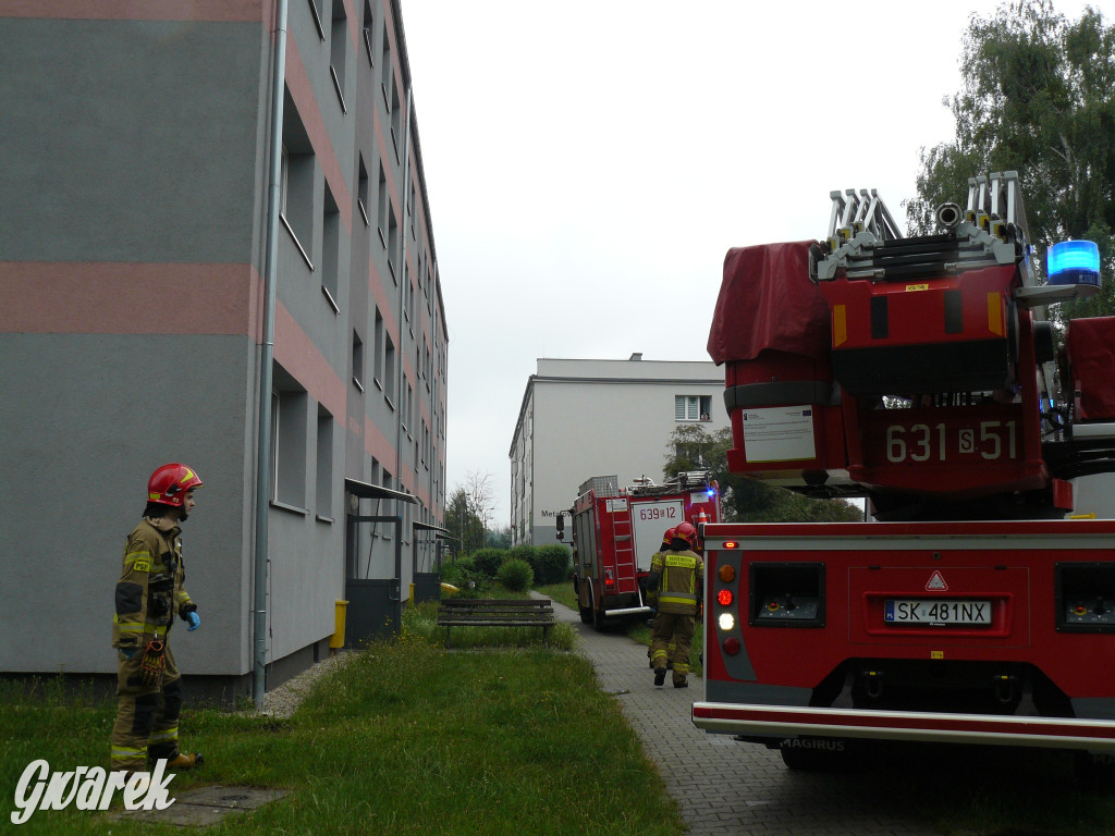 Nieuwaga mieszkanki osiedla i akcja strażaków [FOTO]