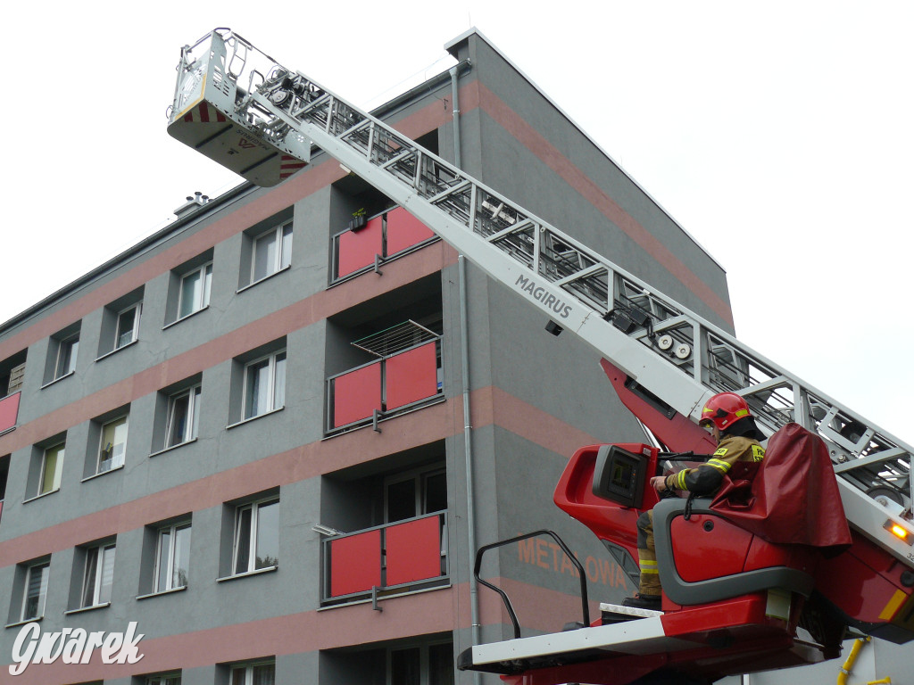 Nieuwaga mieszkanki osiedla i akcja strażaków [FOTO]
