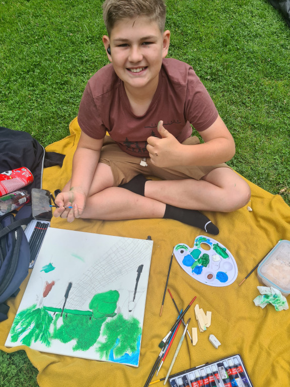 Kobiety - malarki i nasi zdolni uczniowie