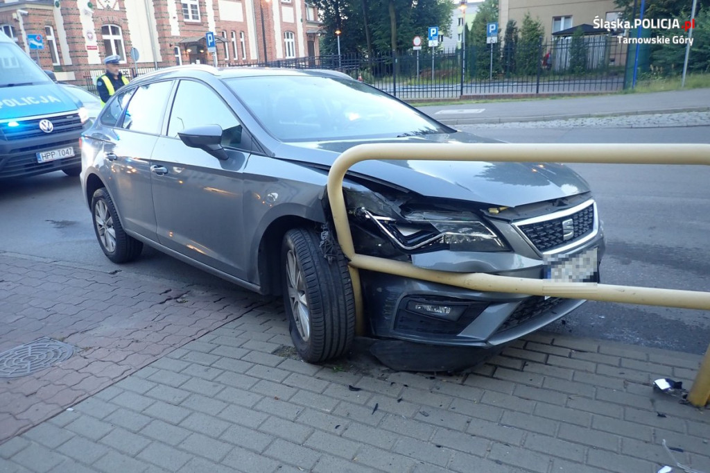 Tarnowskie Góry. Wypadek na skrzyżowaniu