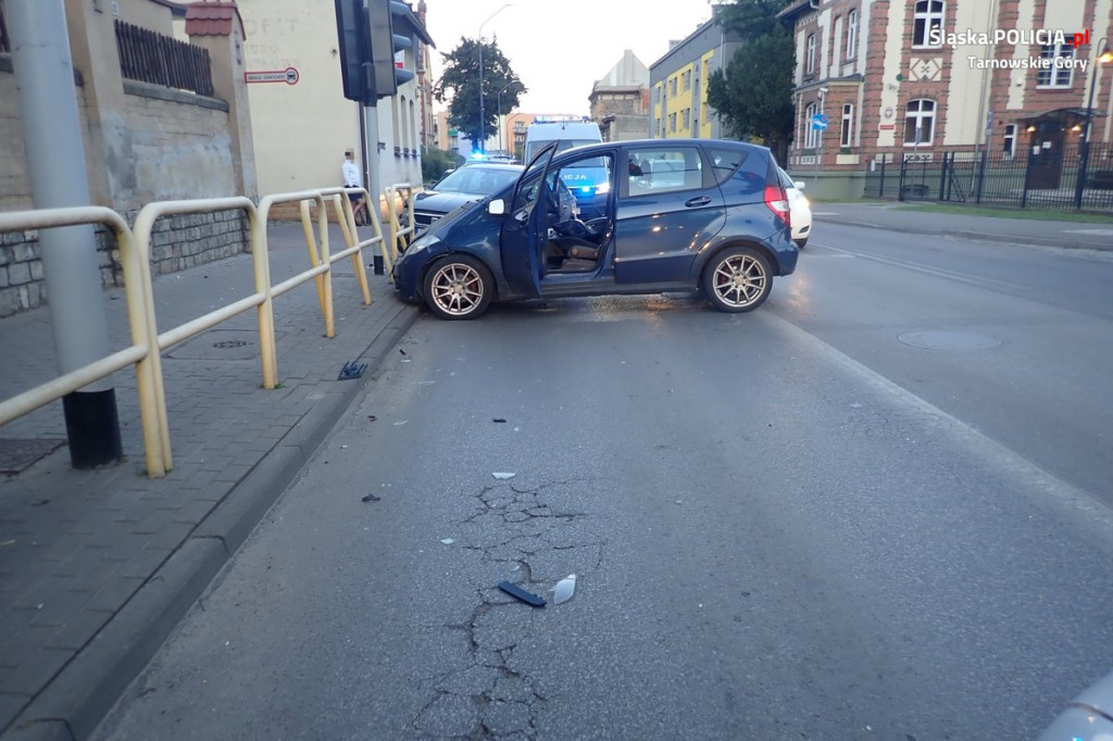 Tarnowskie Góry. Wypadek na skrzyżowaniu