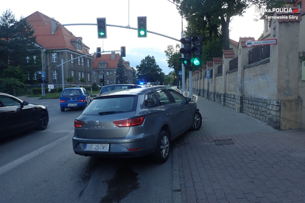 Tarnowskie Góry. Wypadek na skrzyżowaniu