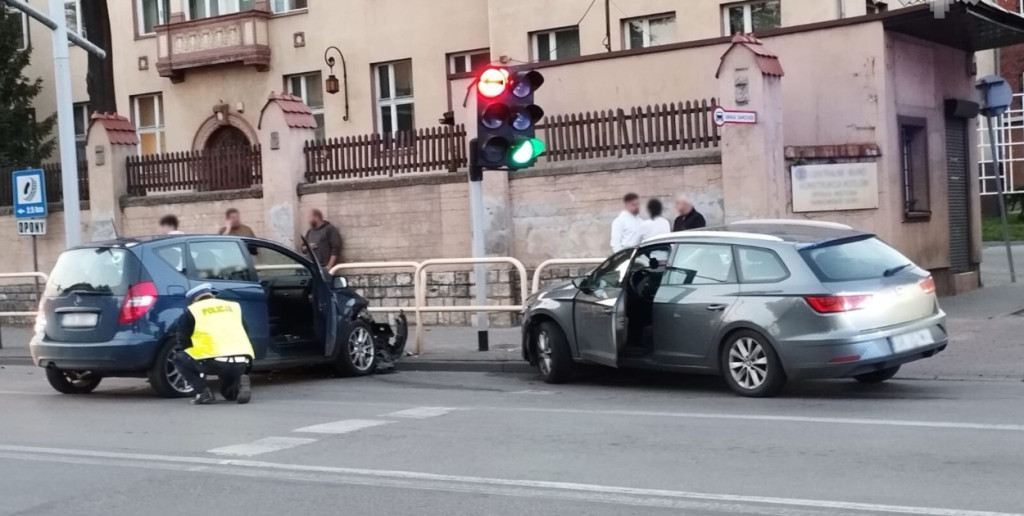 Tarnowskie Góry. Wypadek na skrzyżowaniu