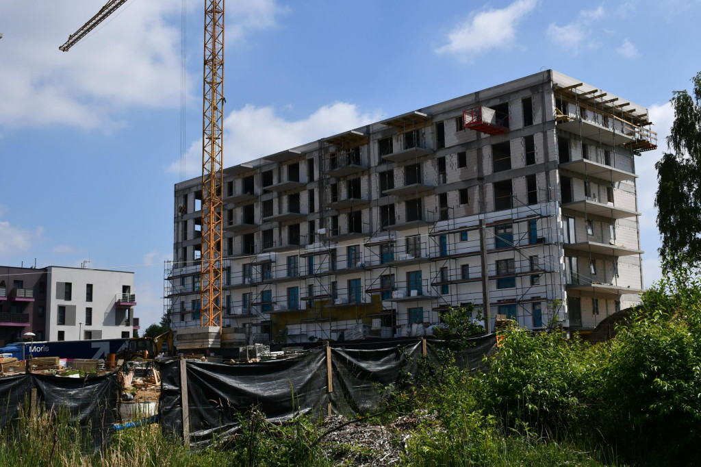 Tarnowskie Góry. Budowa bloków SIM Śląsk