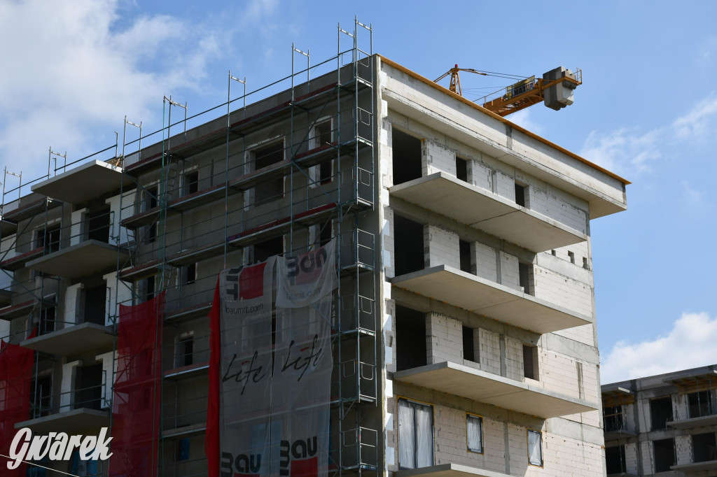 Tarnowskie Góry. Budowa bloków SIM Śląsk