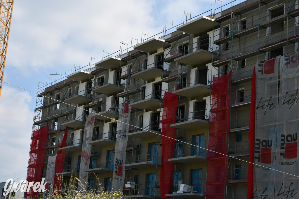 Tarnowskie Góry. Budowa bloków SIM Śląsk