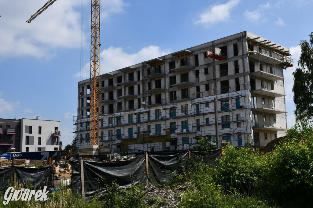 Tarnowskie Góry. Budowa bloków SIM Śląsk