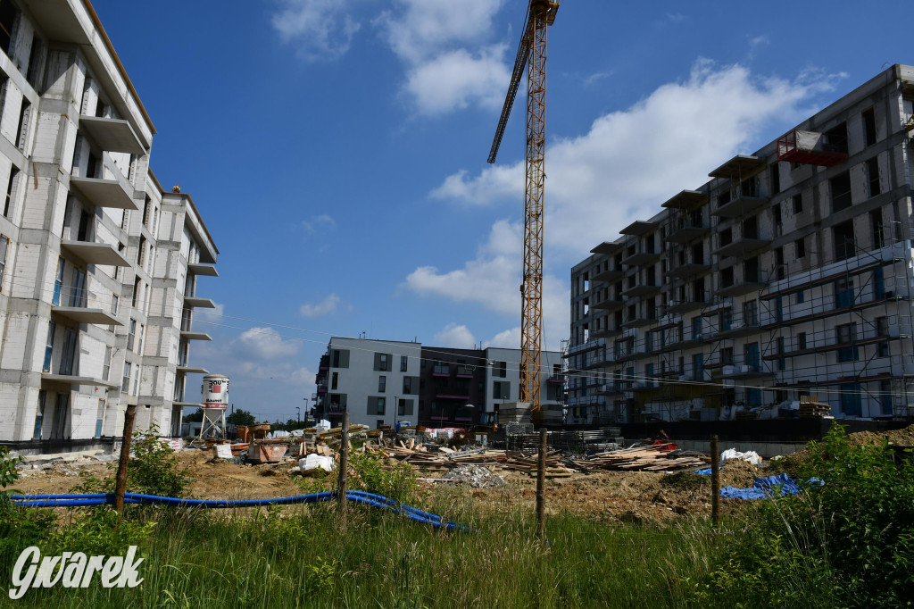 Tarnowskie Góry. Budowa bloków SIM Śląsk