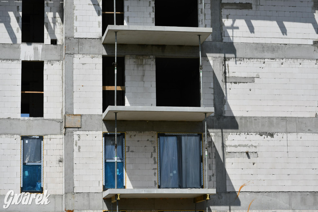 Tarnowskie Góry. Budowa bloków SIM Śląsk