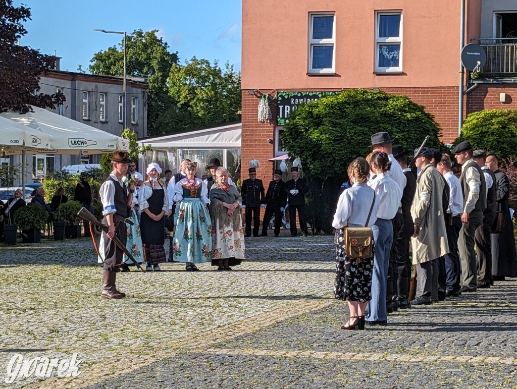 Inscenizacja Radzionkowskiej Drużyny Piechoty Zmechanizowanej