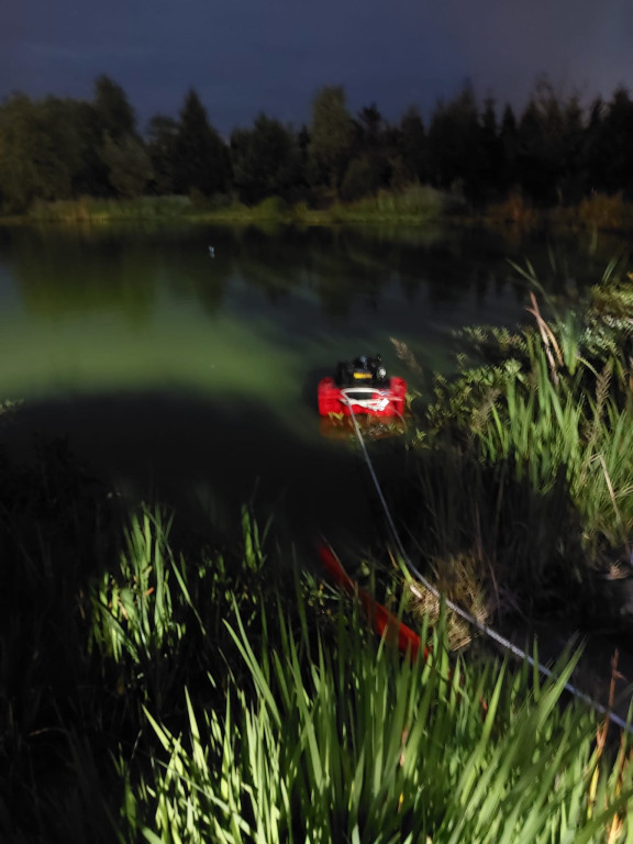 Powiat tarnogórski. Pożar w ośrodku jeździeckim