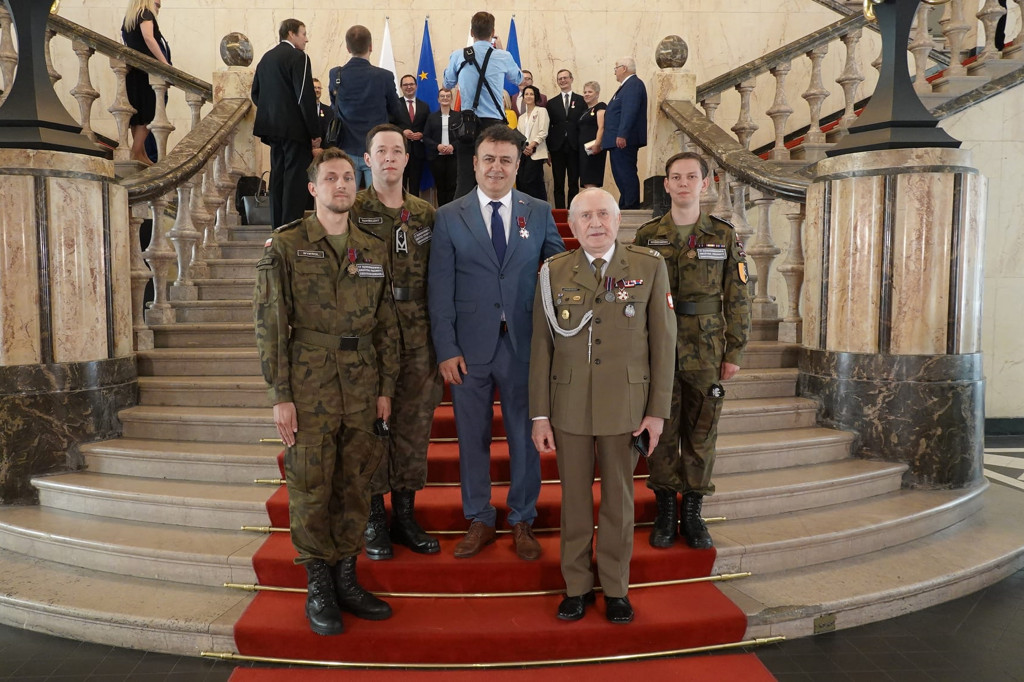 Radzionków. Wyróżnieni przez prezydenta Andrzeja Dudę