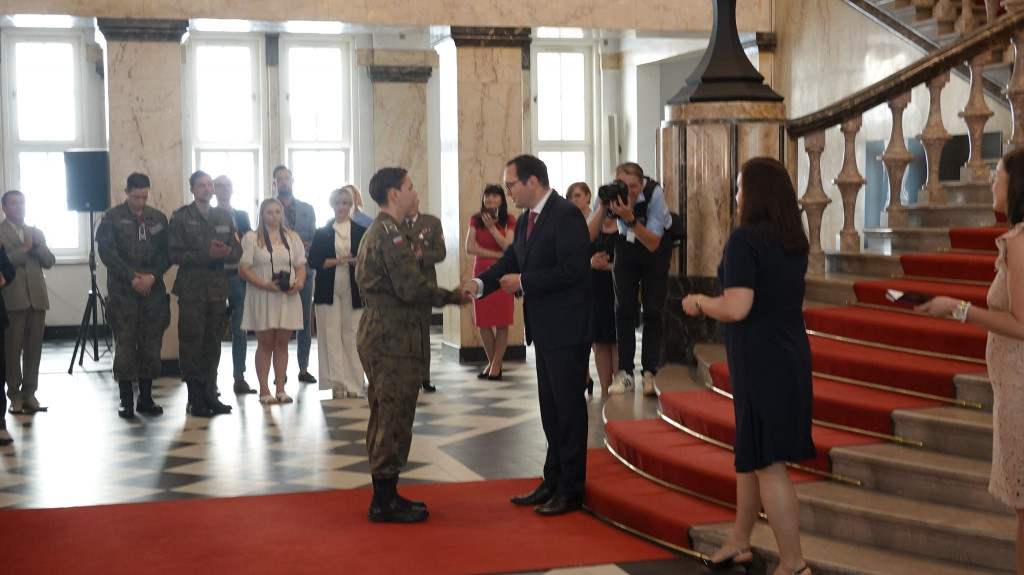 Radzionków. Wyróżnieni przez prezydenta Andrzeja Dudę