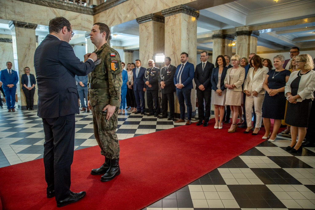 Radzionków. Wyróżnieni przez prezydenta Andrzeja Dudę