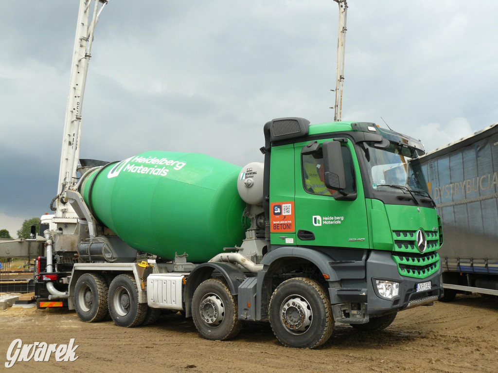 Na placu budowy komendy straży pożarnej