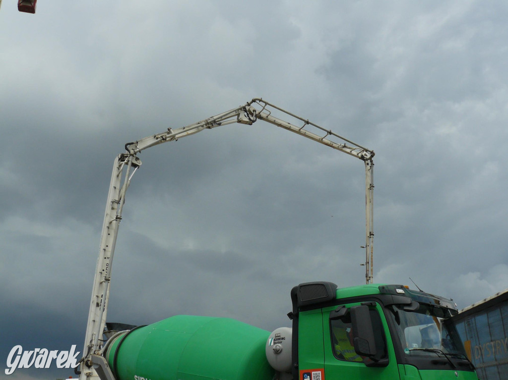 Na placu budowy komendy straży pożarnej