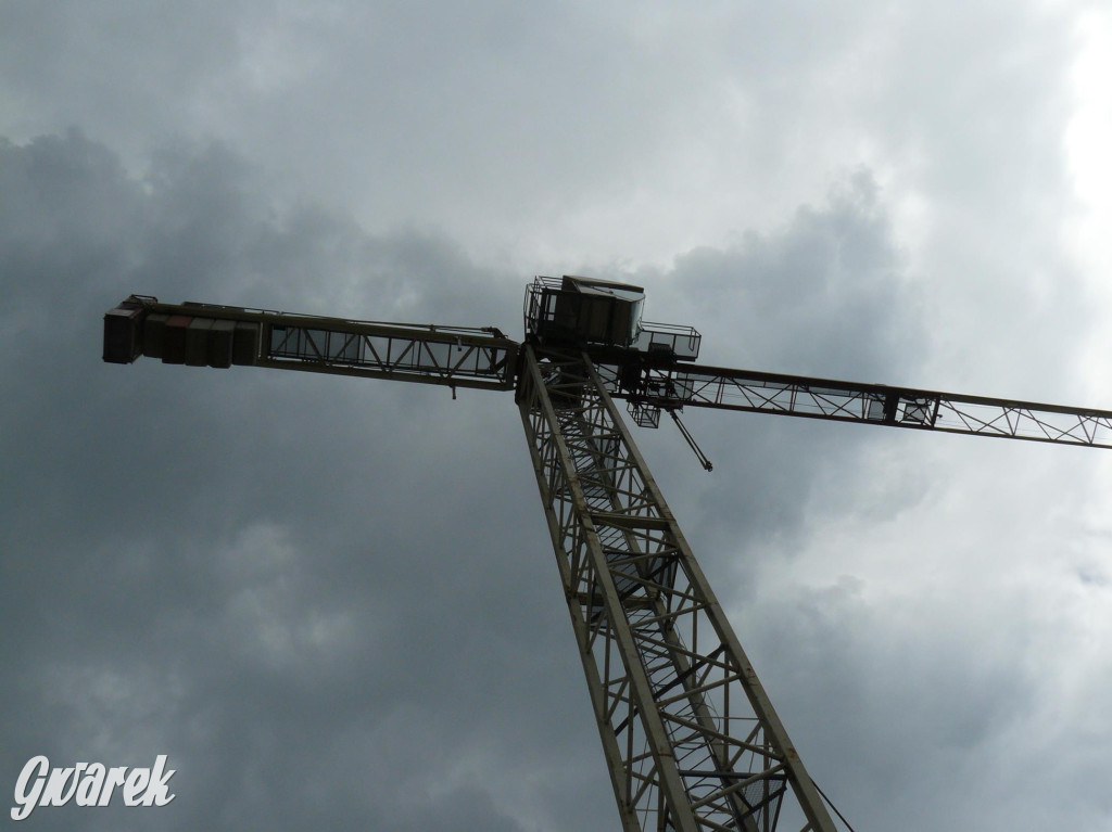 Na placu budowy komendy straży pożarnej