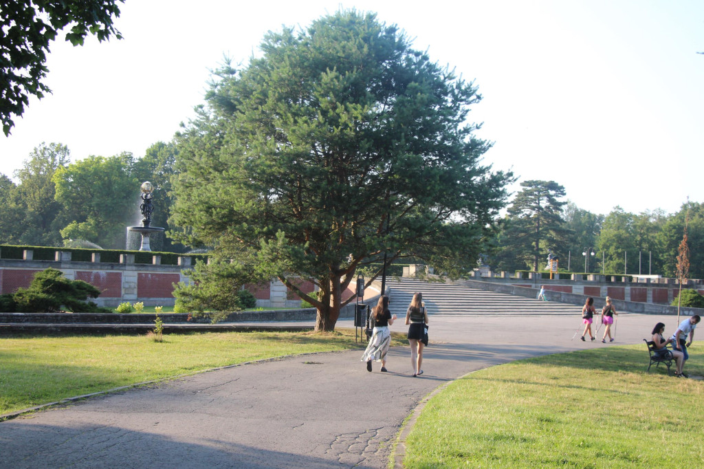 Park w Świerklańcu. Miejsce w sam raz na upały [FOTO]