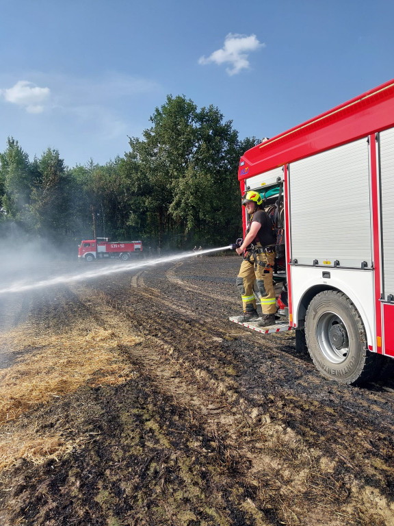 Z pożarem walczyło kilkudziesięciu strażaków i helikopter