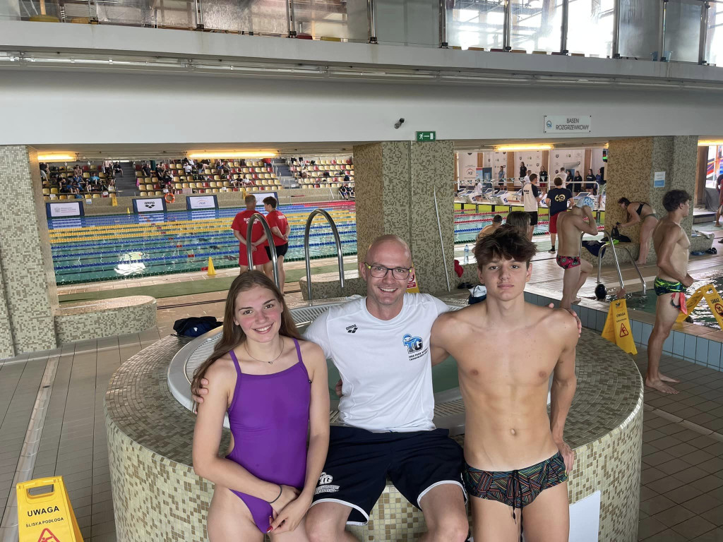 Dwa złote medale, rekord Polski i finały. Sukces MKS Park Wodny