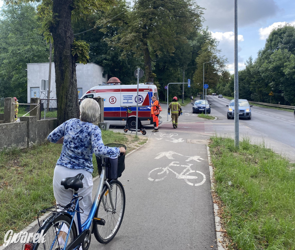 Tarnowskie Góry. Potrącenie 15-latka na hulajnodze