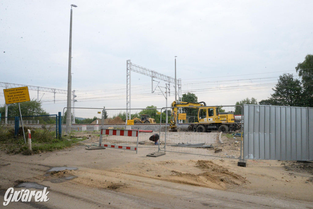 Radzionków. Remont przejazdu na ul. św. Wojciecha [FOTO]